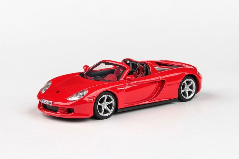Cararama Porsche Carrera GT (Open Top) 1:43 Red
